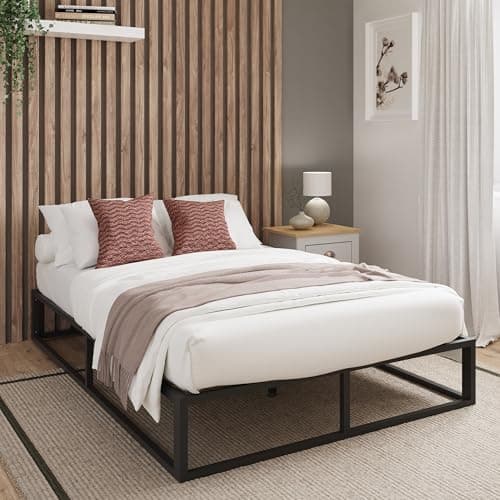 Image of GFW Urban Metal Platform Small Double Bed Frame