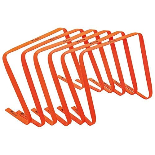 Image of Precision 15inch High Flat Hurdles Set Orange ( Set of 6 )