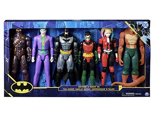 Image of DC Batman 12 Inch Action Figures 6 Pack Gift Set
