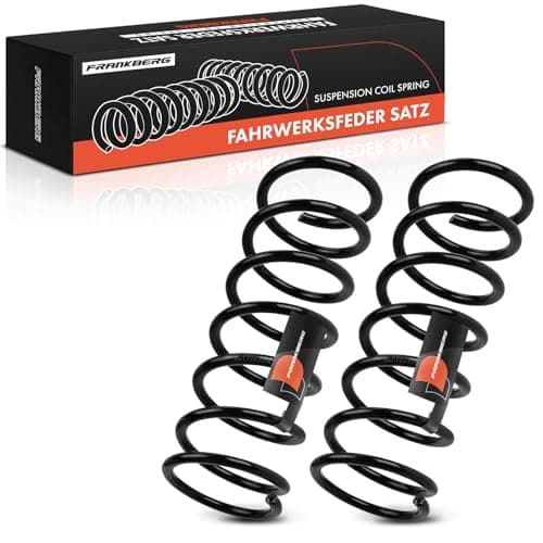 Image of Frankberg 2x Coil Spring Rear Axle Compatible with MX-5 II NB Cabriolet 1998-2005 Replace# N06628011A