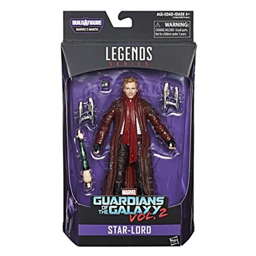 Image of Marvel Guardians of the Galaxy Legends Series Star-Lord, 6-inch