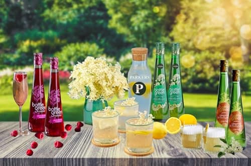Image of Bottlegreen Bundle 6 x 500ml - Elderflower, Raspberry, Ginger & Lemongrass - 2 each flavour