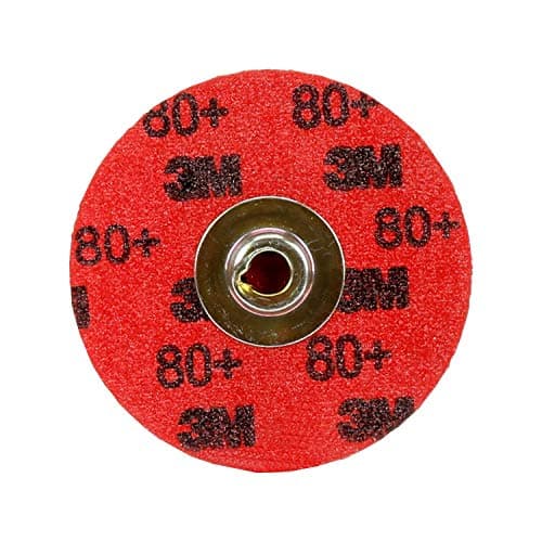 Image of 3M Cubitron II Roloc Durable Edge Disc 984F - 36plus Grit Ceramic Metal Grinding and Blending Disc - For Disc Sanders - YF-Weight Backing - 2"