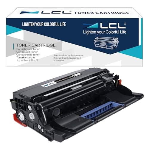 Image of LCL Remanufactured Drum Unit 724-10491 724-10492 KVK63 Drum (1 Drum) Replacement for Dell B2360d B2360dn B3460dn B3465dn B3465dnf S2830dn S2830