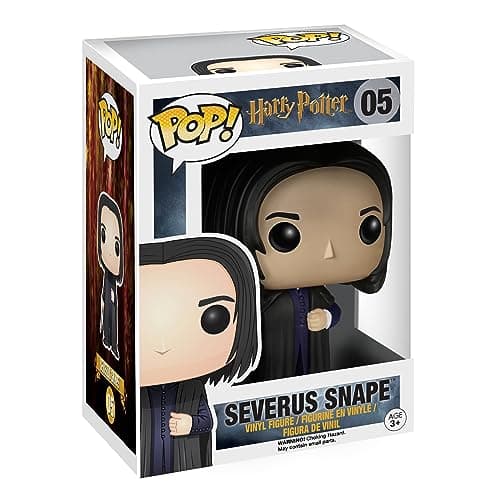 Image of Funko POP! Movies: Harry Potter - Severus Snape - Collectable Vinyl Figure - Gift Idea - Official Merchandise - Toys for Kids & Adults - Movies Fans - Model Figure for Collectors and Display