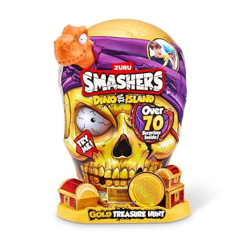 Image of Smashers Dino Island S1 Gold Treasure Hunt