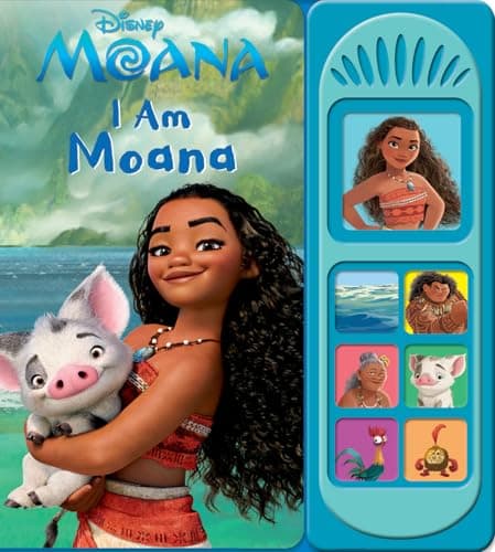 Image of Disney Moana - I Am Moana Little Sound Book - PI Kids (Play-A-Song)