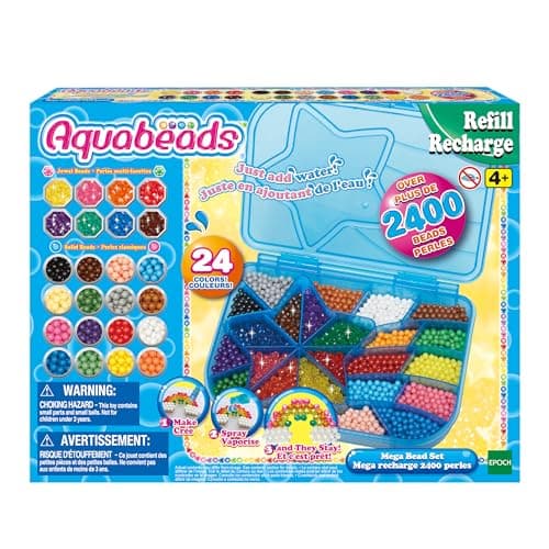 Image of Aquabeads 31502 Mega Bead Set - Arts and Crafts Bead Activity Toy