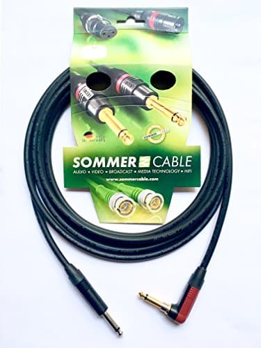 Image of Sommer Cable - Instrument Cable SC-Spirit - Jacks NP2X-BAG / NP2RX-AU-SILENT Neutrik (3m - 9,8ft) Made in Germany by Sommer Cable