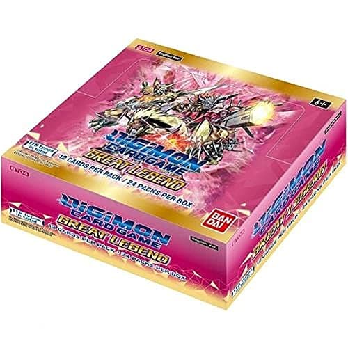 Image of Digimon Card Game Great Legend | Sealed Booster Box of 24 Packs | BT04