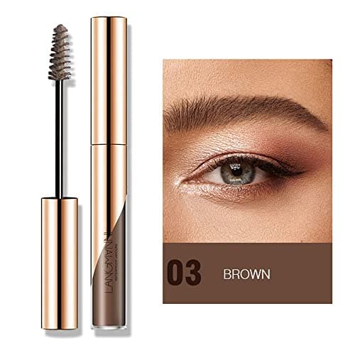 Image of Eyebrow Gel, Eyebrow Dye/Eyebrow Tint/Semi-Permanent Eyebrow Gel Tattoo Brow Waterproof Sweat-proof,Fast Drying,Brow Gel (Brown)