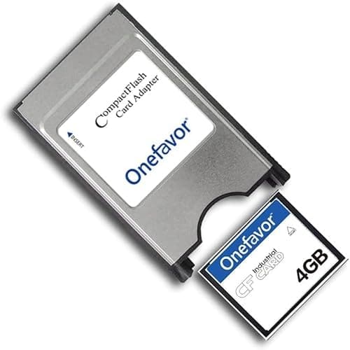 Image of CompactFlash PC Card Adapter, PCMCIA Memory Card Reader CompactFlash to PC Card Reader Plug and Play Adapter (With CF 4G card)