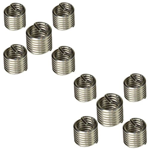 Image of AB Tools Helicoil Type Thread Repair Inserts 3/8 UNC x 1.5D 10pc Wire Thread Insert