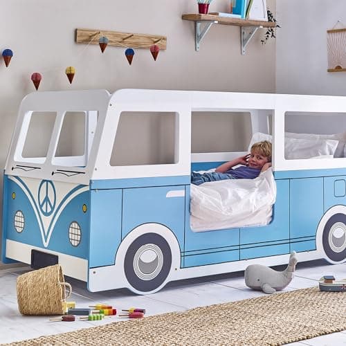 Image of Julian Bowen Campervan Bed - Light Blue