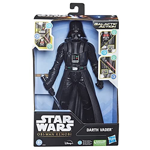 Image of Star Wars Galactic Action Darth Vader Interactive Electronic 30-cm-scale Action Figure, Toys Children Aged 4 and Up