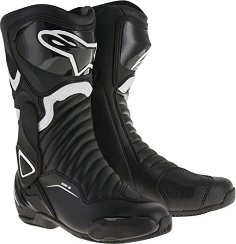 Image of Alpinestars Motorcycle Boots Smx-6 V2, Black/White, Size 41