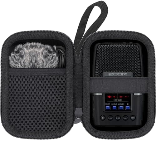 Image of Aenllosi for Zoom H2essential/H2n Stereo Portable Recorder Hard Travel Protective Carrying Case, Black (Case Only)