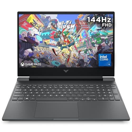 Image of HP Victus 15.6" Gaming Laptop | Intel® Core™ 5-210H Processor | 16GB RAM | 1TB SSD | NVIDIA GeForce RTX 5060 | 144Hz FHD IPS Anti-glare Display | Windows 11 | RGB Keyboard | Fast charge | 15-fa2005sa