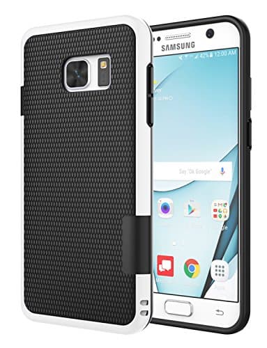 Image of Jeylly Galaxy S7 Case, [3 Color] Slim Hybrid Impact Rugged Soft TPU & Hard PC Bumper Shockproof Protective Anti-slip Case Cover Shell for Samsung Galaxy S7 S VII G930 GS7 - Black
