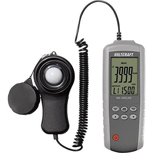 Image of VOLTCRAFT ms-200led Luxmeter Light Meter 0.01 – 400000 LX