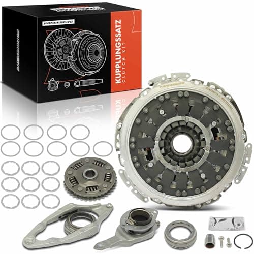 Image of Frankberg Clutch Kit Flywheel and Clutch Compatible with A1 8X1 8XK 1.4L 2010-2015 A3 8P1 1.2L-1.8L 2003-2012 Golf V 1K1 1.4L 2007-2008 Passa.t 362 1.4L 1.8L 2010-2014 Replace# 602000100