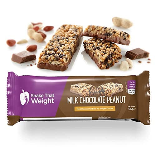 Image of Shake That Weight Meal Replacement Bar - Chocolate Peanut - Meal Replacement Plan for Weight Loss - Very Low Calorie Diet - VLCD - High in Protein