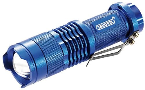 Image of Draper 65983 3W LED Aluminium Pocket Torch