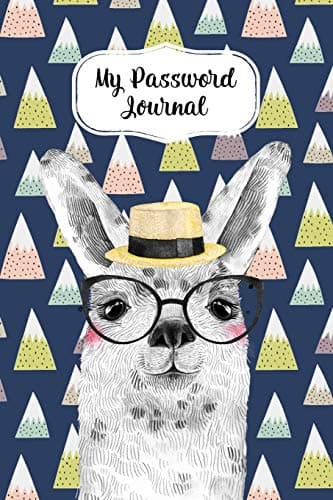 Image of My Password Journal Password Keeper Book Fun Llama Cover: Alphabetized Logbook To Store Usernames, Passwords, Home Network, Serial Numbers & Notes