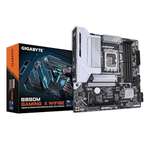 Image of GIGABYTE B860M Gaming X WIFI6E Intel Core Ultra (Series 2) LGA 1851 Motherboard, mATX, DDR5, 2X M.2, PCIe 5.0, USB-C, WIFI6E, 2.5GbE LAN, EZ-Latch
