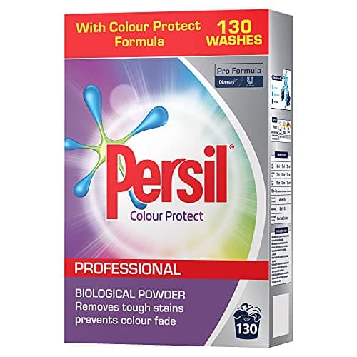 Image of Persil Professional Biological Washing Powder with Colour Protect Formula, 130 Washes, 8.4gm