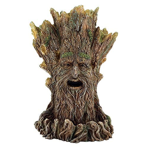 Image of Nemesis Now Tree Spirit Backflow Tower Incense Burner 19cm Brown, Resin, One Size