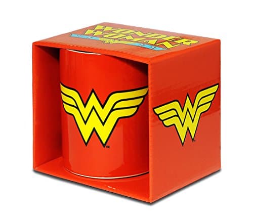 Image of Logoshirt® DC Comics I Wonder Woman Logo I Porcelain Mug - Coffee Mug I Approx. 300 ml I Multi-Coloured I Licensed Original Design