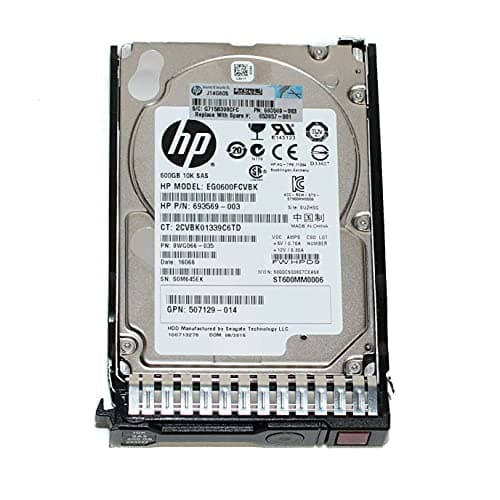 Image of HP 2.5" 600GB 10K 6GBPS SAS HARD DRIVE (inc VAT) 653957-001 (Refurbished)