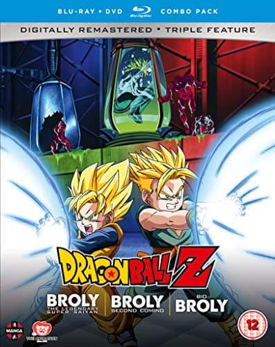 Image of Dragon Ball Z Movie Collection Five: The Broly Trilogy - DVD/Blu-ray Combo