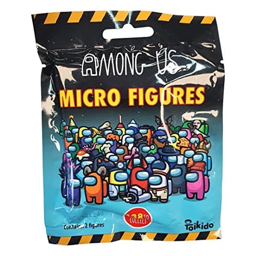 Image of Among Us Micro Figures Blind Bag Containing 2 Figures