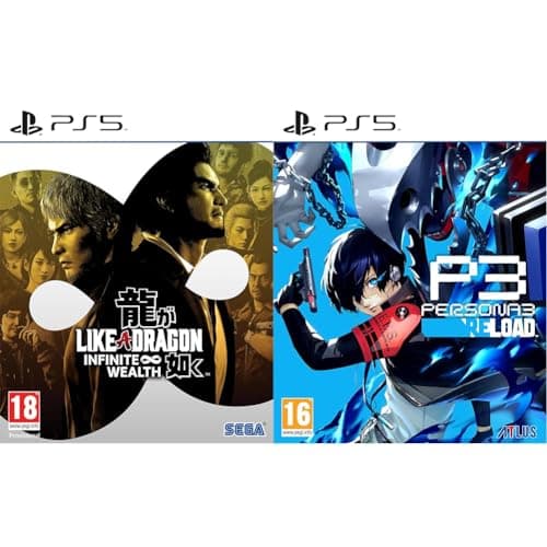 Image of Like a Dragon: Infinite Wealth (PlayStation 5) & Persona 3 Reload (PlayStation 5)