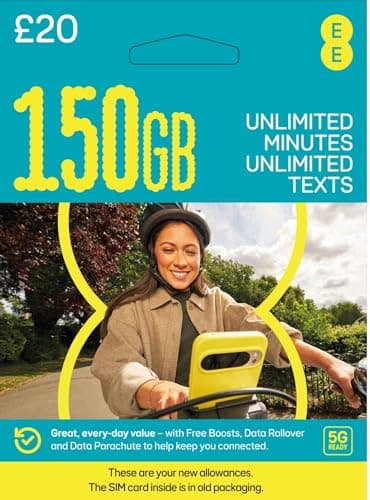 Image of EE 50GB Pay As You Go SIM Card