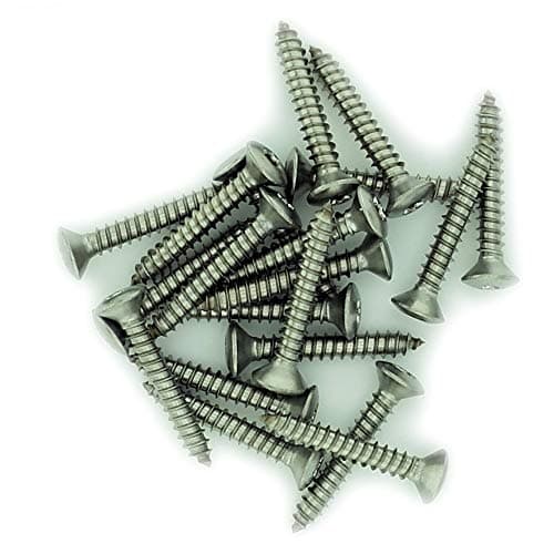 Image of No.8 x 0.975 (4.2mm x 25mm) TX Raised Countersunk Self-Tapping Screw - Stainless Steel (A2) (Pack of 20)