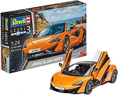 Image of Revell 07051 McLaren 570S 1:24 Scale Unbuilt/Unpainted Plastic Model Kit