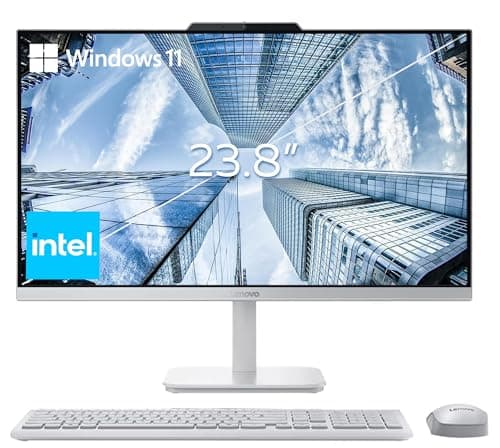 Image of Lenovo ThinkCentre Home & Business All-in-one Computer, 23.8" FHD IPS Display, Intel Core i5-13420H Processor, 32GB DDR5 RAM, 1TB PCIe SSD, Wi-Fi 6, Webcam, USB-C, HDMI in&Out, Windows 11 Pro