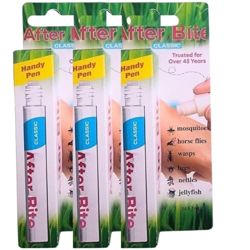 Image of After Bite Classic Handy Pen 14ml x 3, Insect Bite Relief, Fast-Acting Itch & Sting Treatment, Easy to Apply with Welari Thank You Card | (1 Pack)