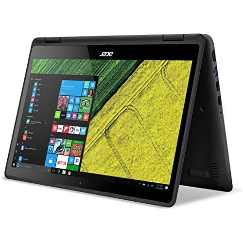 Image of acer Spin SP513-51 13.3-Inch Convertible Laptop - (Black) (Intel i3-6006U2 GHz Processor, 4 GB RAM, 128 GB SDD, Windows 10)