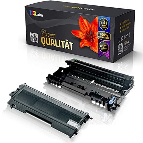 Image of Compatible Toner with Drum for Brother DR2005 & TN2005 HL2035 HL2035 R HL2037 DR 2005 DR-2005 TN 2005 TN-2005 Black Colourless - Office Pro Series