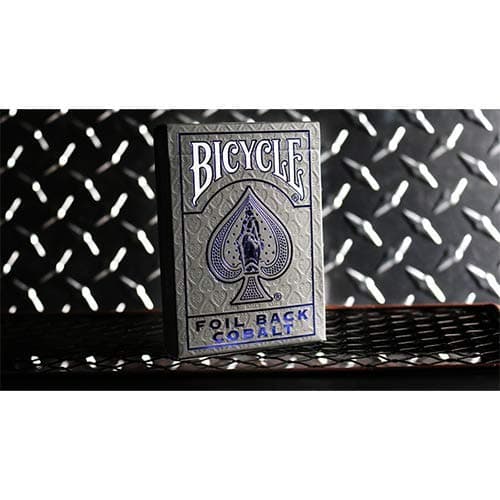 Image of Bicycle Rider Back Cobalt Luxe (Blue) Version 2 by US Playing Card Co