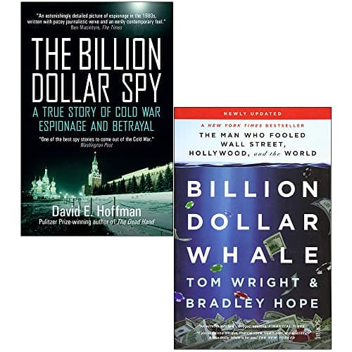 Image of The Billion Dollar Spy By David E. Hoffman & Billion Dollar Whale By Tom Wright, Bradley Hope 2 Books Collection Set