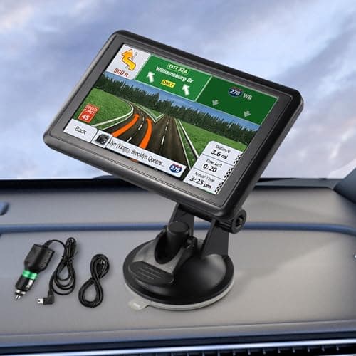 Image of Car GPS Navigator, Navigation Device For Car Truck, Truck Sat Nav, 5 Inch Navigator For Lorry, TFT, 32GB TF Support, UK Maps For IGO for PRIMO