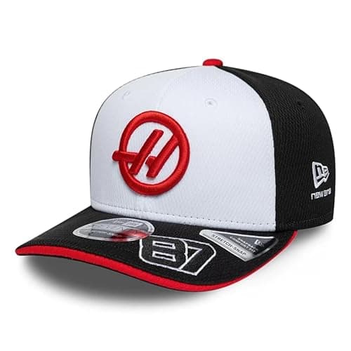 Image of Haas Racing F1 Team, Official 2026 Collection, Oliver Bearman Drivers Baseball Cap, Hat, Adjustable, White