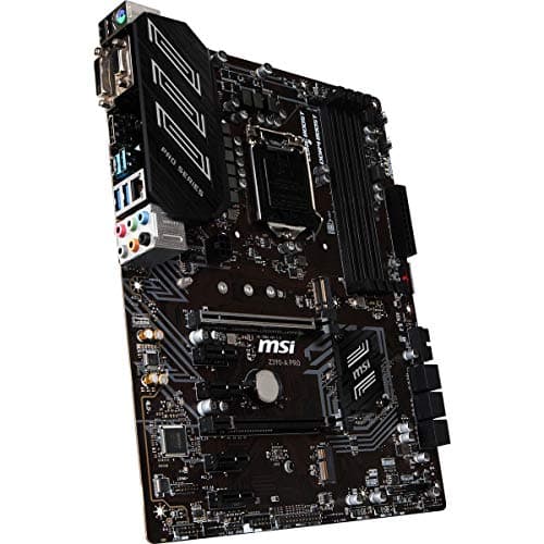 Image of MSI Z390-A PRO LGA1151 (Intel 8th and 9th Gen) M.2 USB 3.1 Gen 2 DDR4 HDMI DP CFX Dual Gigabit LAN ATX Z390 Gaming Motherboard