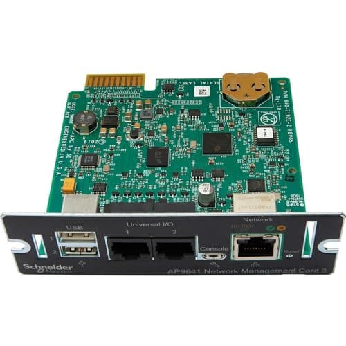 Image of APC - AP9641 - UPS Network Management Card with Network Shutdown and Environmental Monitoring