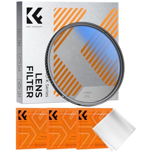 Image of K&F CONCEPT 52MM Polarising Filter Circular Polarizing CPL, Ultra Slim, Japan Optics, Multi Coated (Nano-K Series)